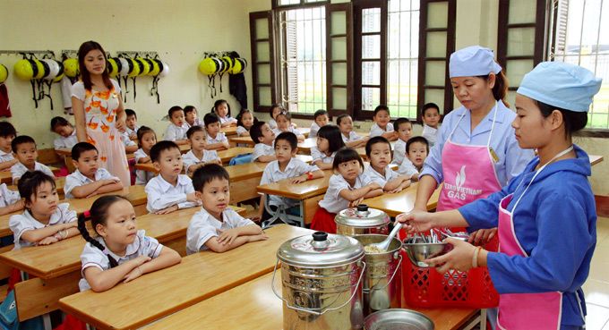 Suất ăn trường học